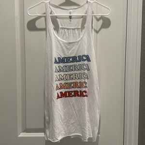 Racerback America Tank from Pink Lily